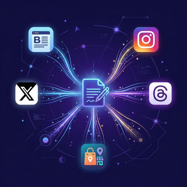 다양한 채널 원고 제공